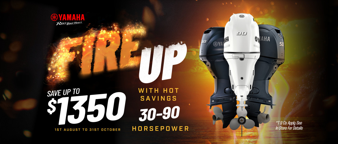 Fire Up with Yamaha | Gold Coast Boating Centre