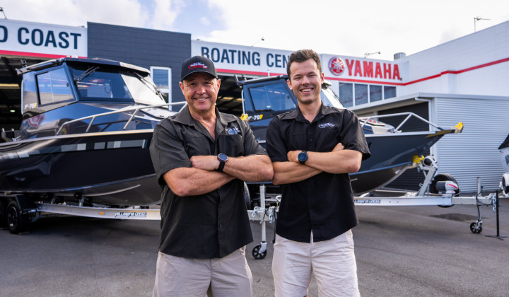 Father And Son Lead GCBC | Gold Coast Boating Centre