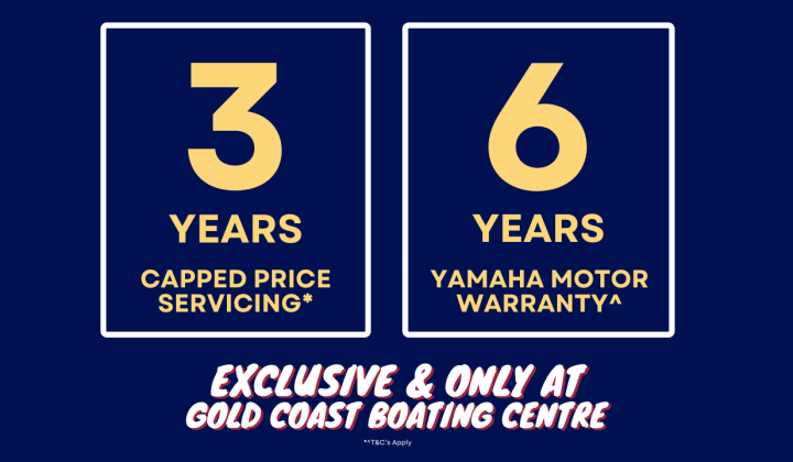 Exclusive Capped Price Servicing & 6 Year Yamaha Outboard Warranty  | Gold Coast Boating Centre