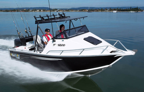 Yellowfin Cabin Folding Hard Tops | Gold Coast Boating Centre