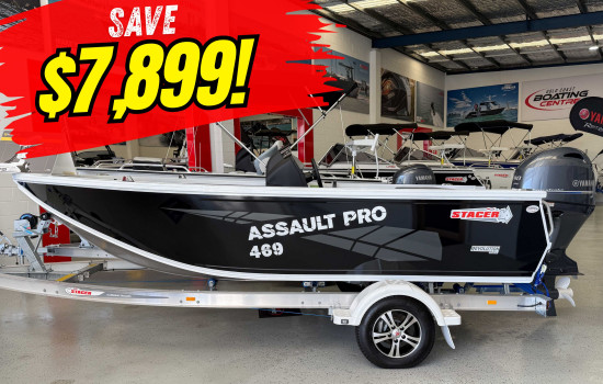 NEW Stacer 469 Assault Pro Tournament #79468