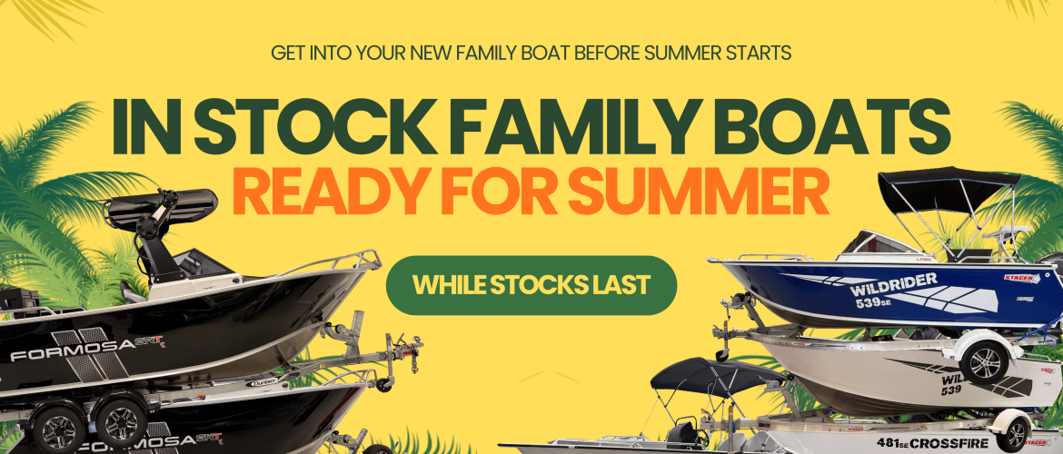 Family Boats for Summer | Gold Coast Boating Centre