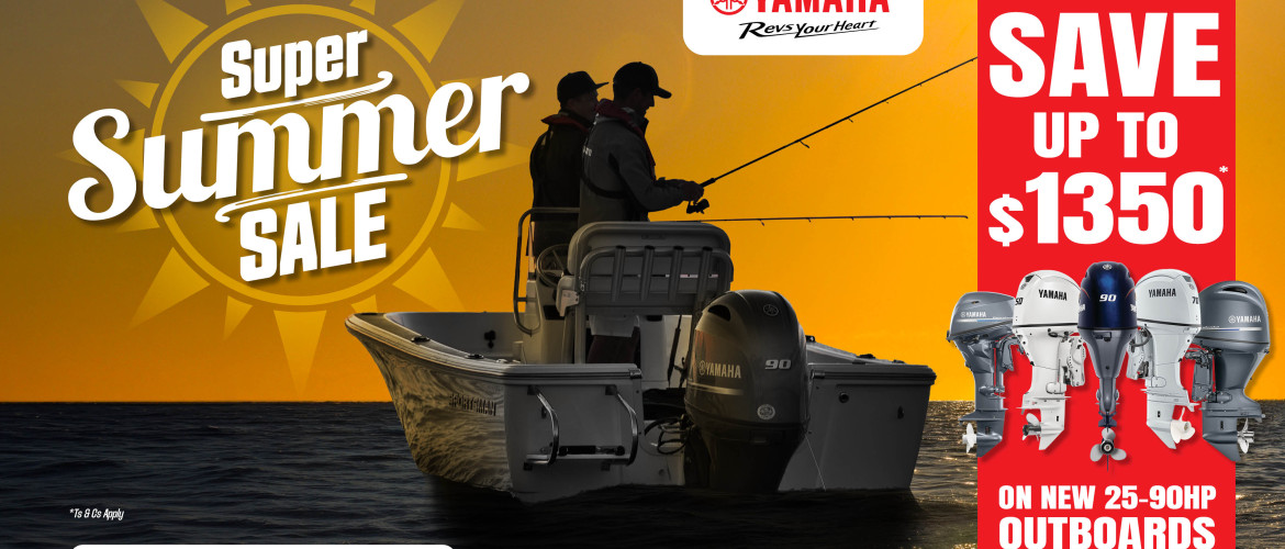 Super Summer 25 to 90HP | Gold Coast Boating Centre