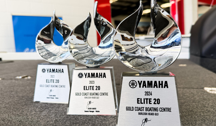 Gold Coast Boating Centre Honoured with Yamaha Elite 20 Award | Gold Coast Boating Centre