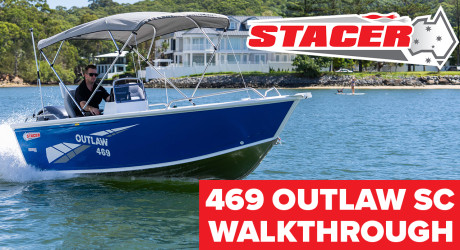 Stacer 469 Outlaw Side Console Walkthrough | Gold Coast Boating Centre 